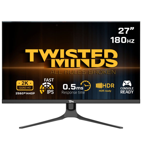 TWISTED MINDS BLAZE SERIES FLACH 27" QHD - 180HZ