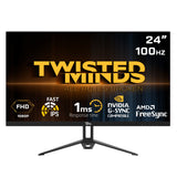 TWISTED MINDS FLAT GAMING MONITOR 24" FHD - 100HZ