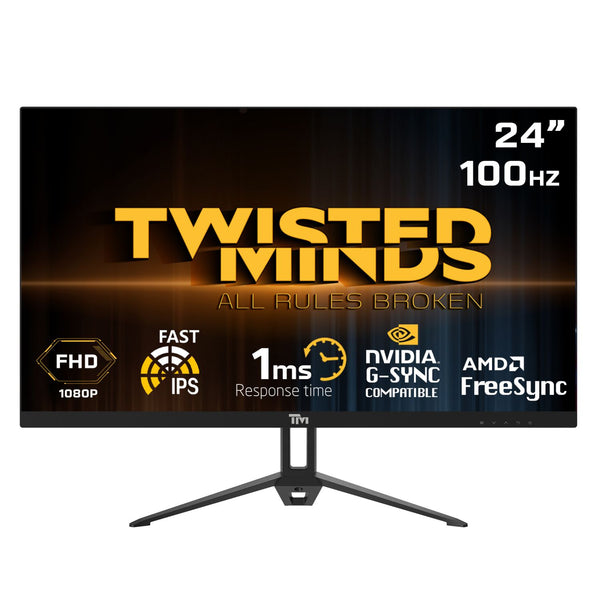 TWISTED MINDS FLAT GAMING-MONITOR 24" FHD - 100HZ