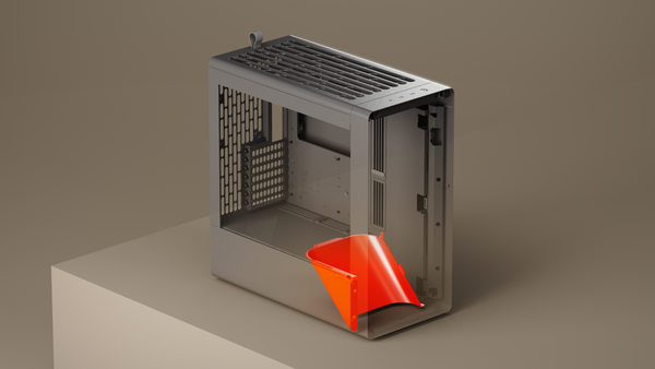 HAVN BF 360 – Schwarzes Midi-Tower-Gehäuse mit hohem Luftdurchsatz und minimalistischem Design