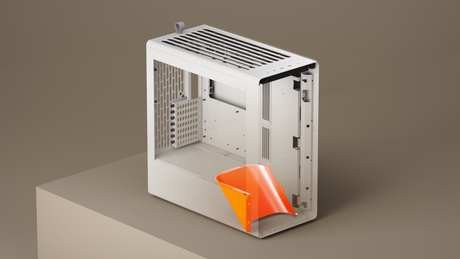 HAVN BF 360 – White Mid Tower kabinet med høj airflow og minimalistisk design HAVN