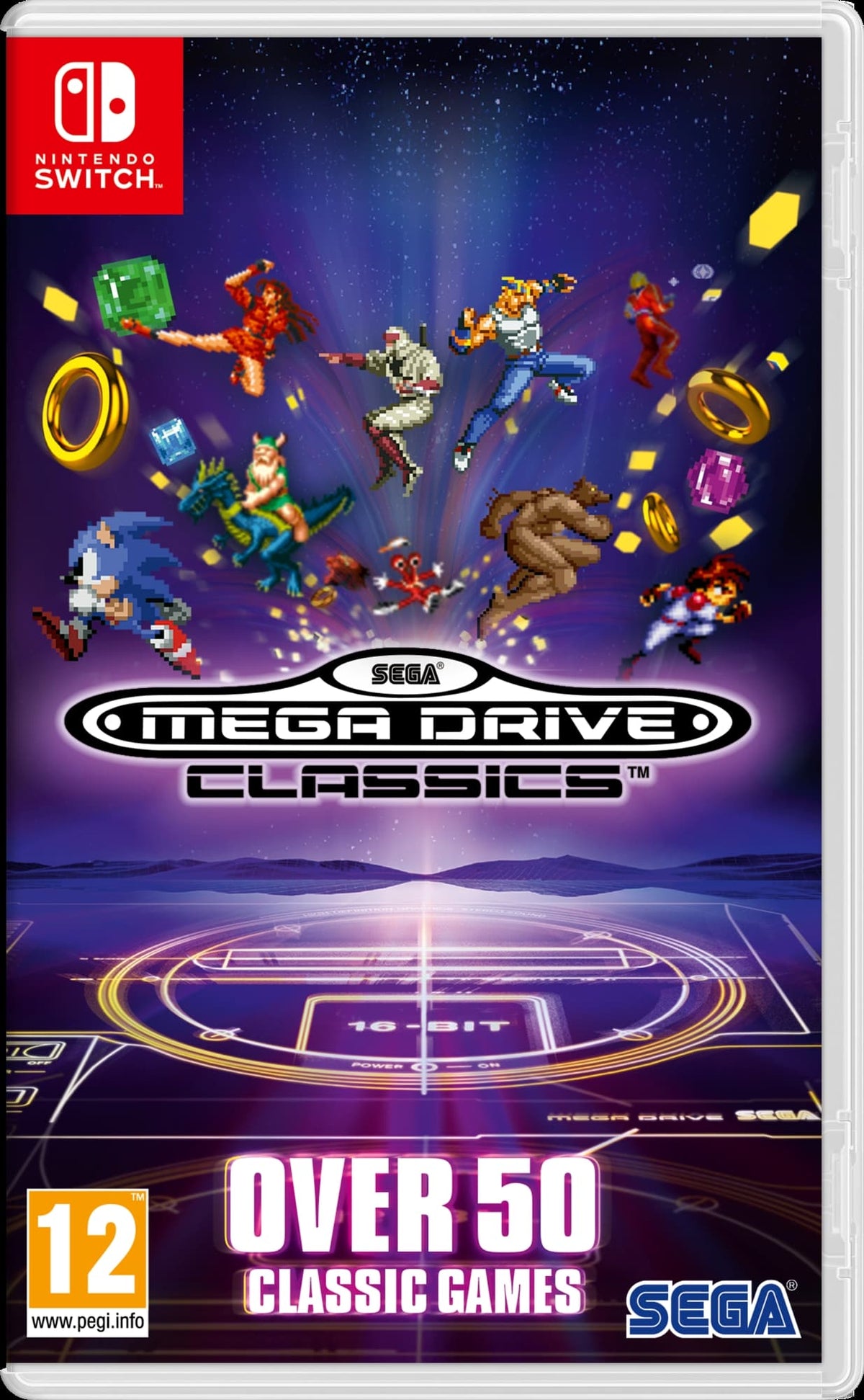 SEGA Mega Drive Classics Nintendo Switch – Omslag