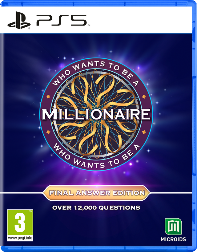 Who Wants To Be a Millionaire? (Final Answer Edition) – PlayStation 5 – spilomslag