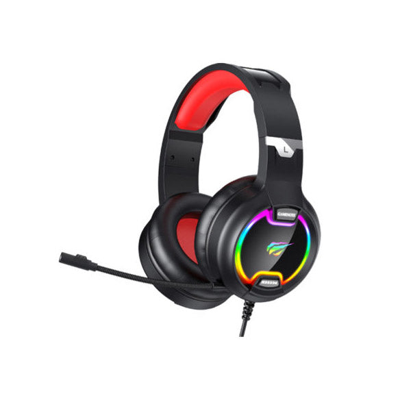 Gaming headphones Havit GAMENOTE H2233D RGB (black&red) Havit