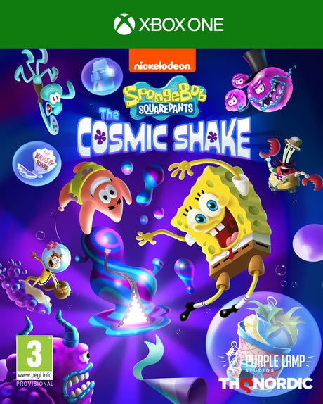 SpongeBob SquarePants: The Cosmic Shake – Xbox One – spillets forside