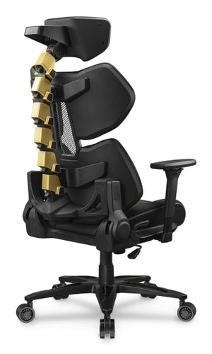 COUGAR Terminator Elite Gold, sort gamingstol – produktdetalje
