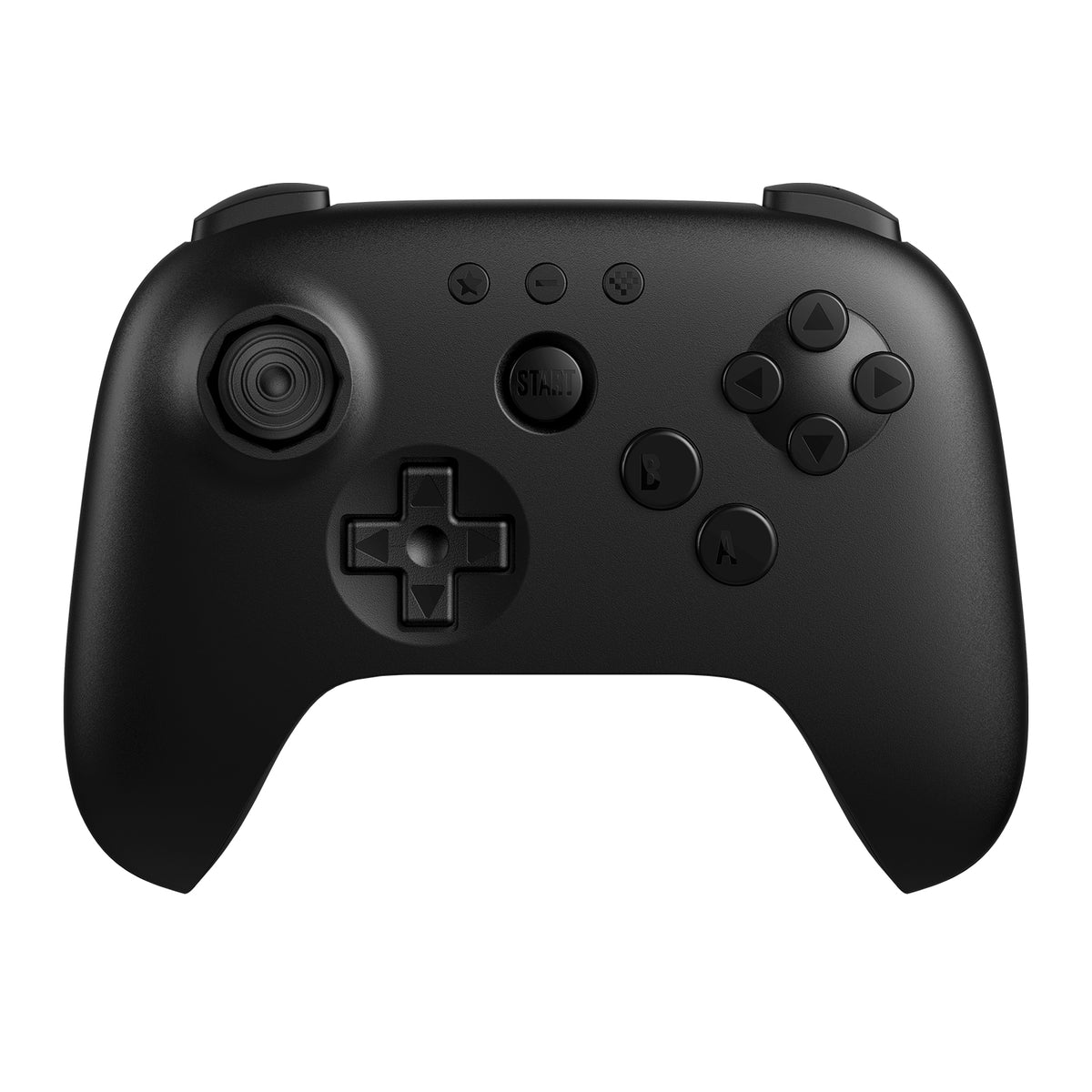 8BitDo 64 Bluetooth – Controller – Sort – sort controller med styrekryds og knapper