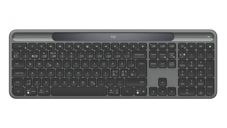 Logitech - Signature Slim Solar+ K980 Keyboard - Graphite (Nordic)