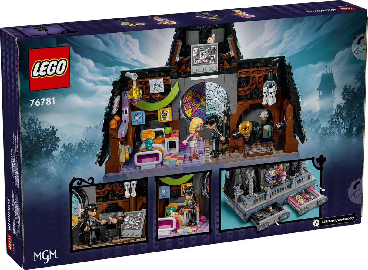 LEGO 76781 Wednesday - Wednesday and Enid's Dorm Room LEGO