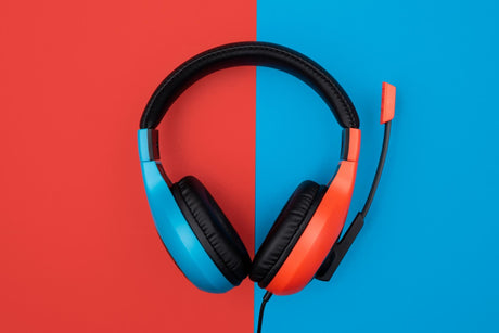 Stereo Gaming Headset -Red/Blue Nacon