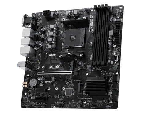 MSI PRO B550M-P – AM4 bundkort