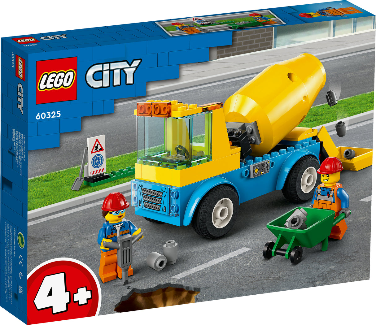 LEGO City Cement Mixer - 60325 LEGO
