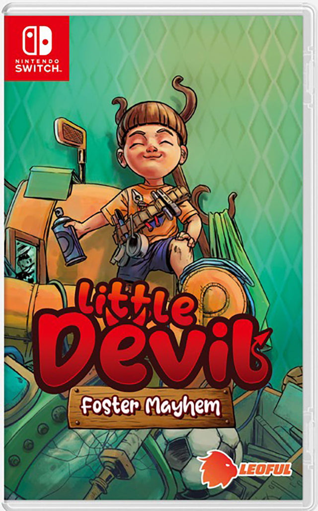 Little Devil: Foster Mayhem – import – Nintendo Switch – spilomslag