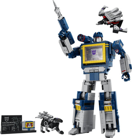 LEGO 10358 Icons Transformers: Soundwave Lego