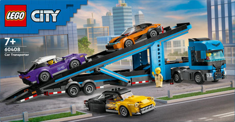 LEGO 60408 City Car Transporter with Sports Car LEGO