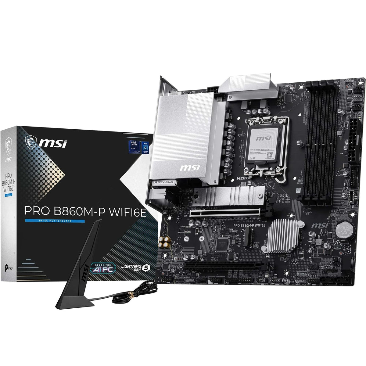 MSI PRO B860M-P WIFI6E – LGA1851 bundkort