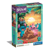 Clementoni - Puzzle HQC Disney Stitch, 500 pcs (I-35547) Clementoni