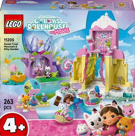 LEGO - Gabby's Dollhouse - Sweet Treat Mountain & Kitty Garden (11205) LEGO