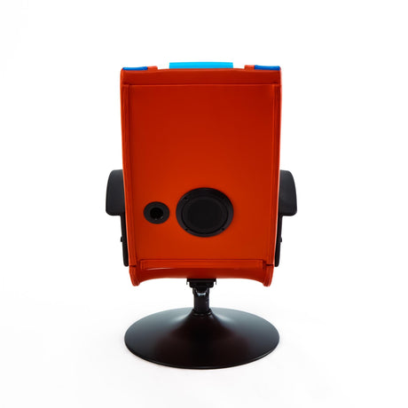 X-ROCKER: Super Mario 2.1 Audio Pedestal Chair - Red/Blue X-Rocker