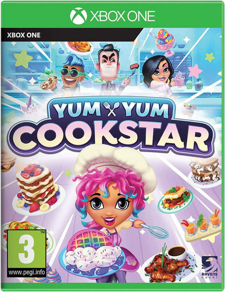 Yum Yum Cookstar – Xbox One – spilomslag