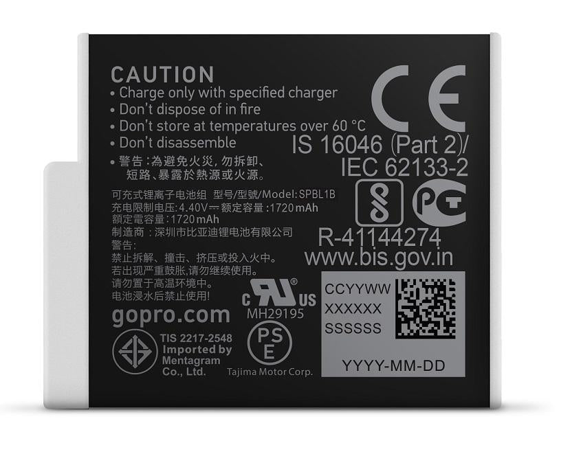 GoPro - Enduro Rechargeable Battery for HERO10 & HERO9 Black GoPro