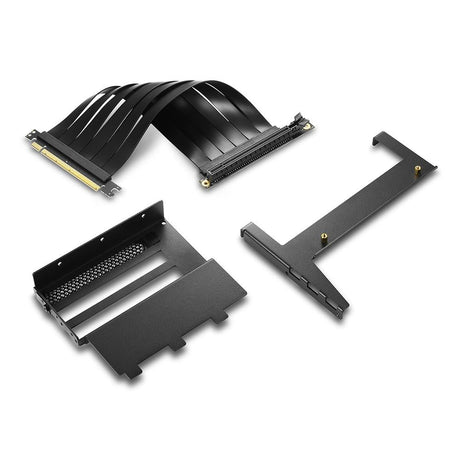 Sort Sharkoon Angled Graphics Card Kit med riserkabel og beslag