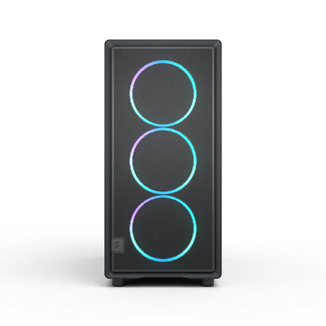 Midi Epoch XL Black TG RGB Light tint Fractal design