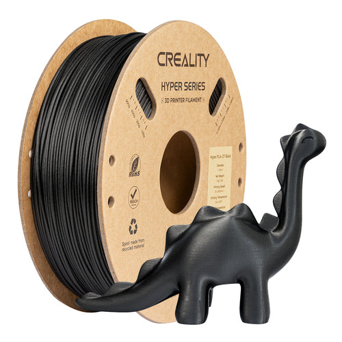 Creality Hyper PLA-CF filament – sort, 1 kg – produktvisning 6