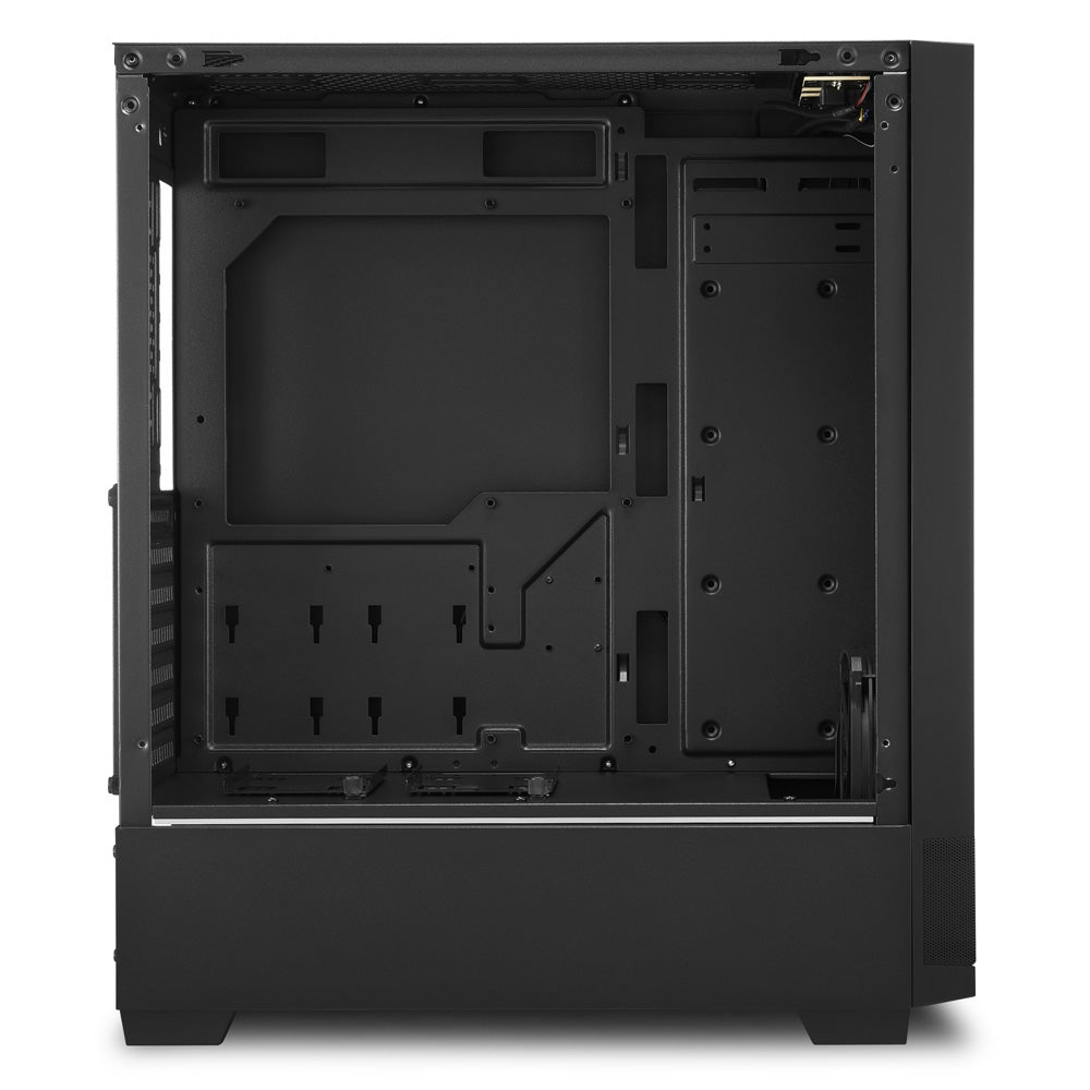 Sharkoon RGB FLOW, tower case (black, side panel of tempered glass) Sharkoon