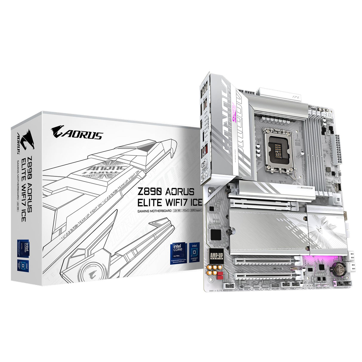 AORUS Z890 ELITE WIFI7 ICE ATX LGA1851 sokkel Intel Z890 Gigabyte Technology