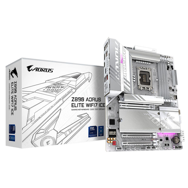 AORUS Z890 ELITE WIFI7 ICE ATX LGA1851 sokkel Intel Z890 Gigabyte Technology