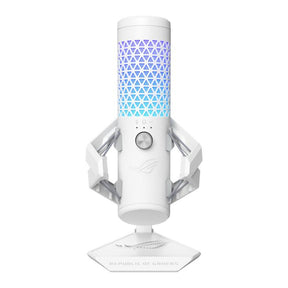 ASUS ROG CARNYX Professional Cardioid Condenser USB Gaming Microphone with RGB - Moonlight White ASUS