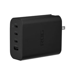 ASUS ROG 140W USB-C GaN – set skråt forfra
