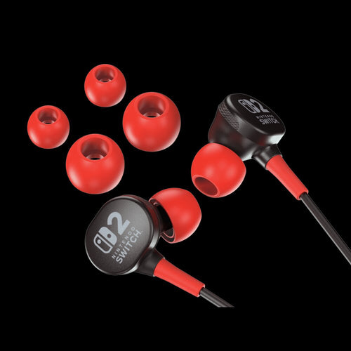 PowerA Wired Earbuds for Nintendo Switch 2- Black - billede 7