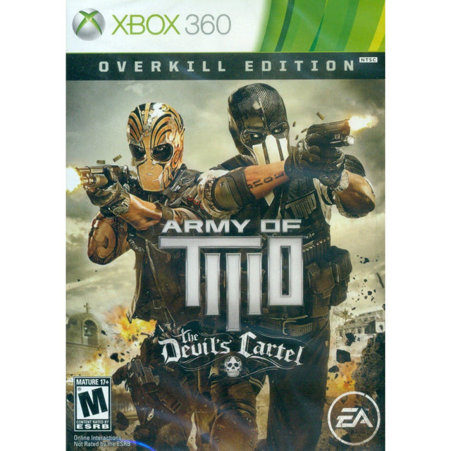 Army of Two: The Devil's Cartel – Overkill Edition – import – Xbox 360 – forside