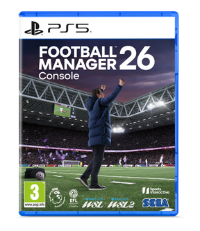Football Manager 26 – PlayStation 5 – spilomslag