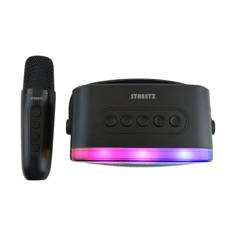 K100 Karaoke Speaker with microphone, 5W, black streetz