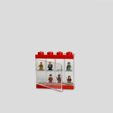 Room Copenhagen LEGO Minifiguren Display Case 8 red - RC40650001 Room Copenhagen