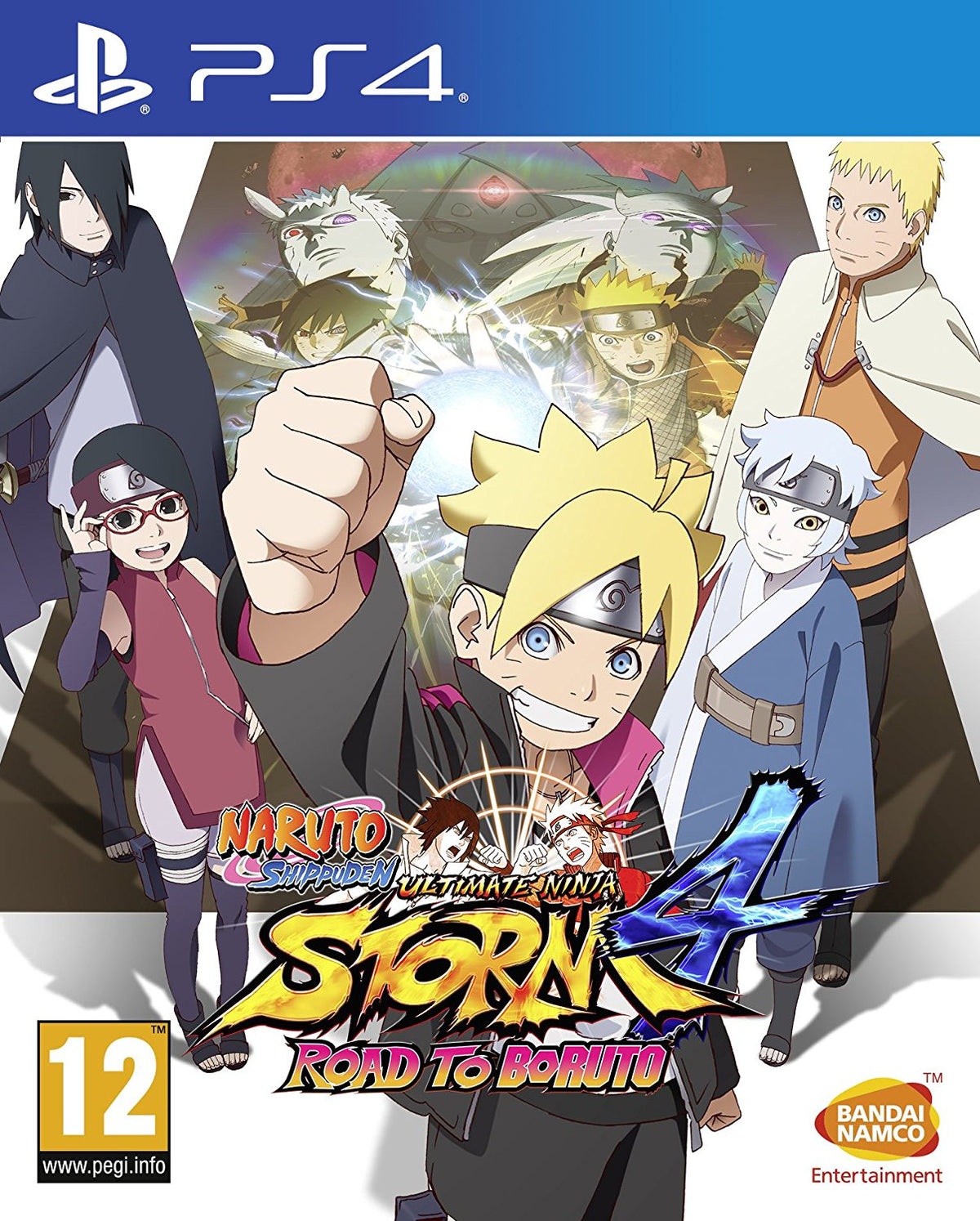 Naruto Shippuden Ultimate Ninja Storm 4: Road to Boruto – PlayStation 4 – spilomslag