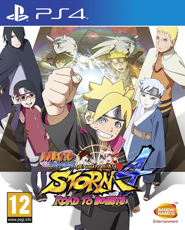 Naruto Shippuden Ultimate Ninja Storm 4: Road to Boruto – PlayStation 4 – spilomslag