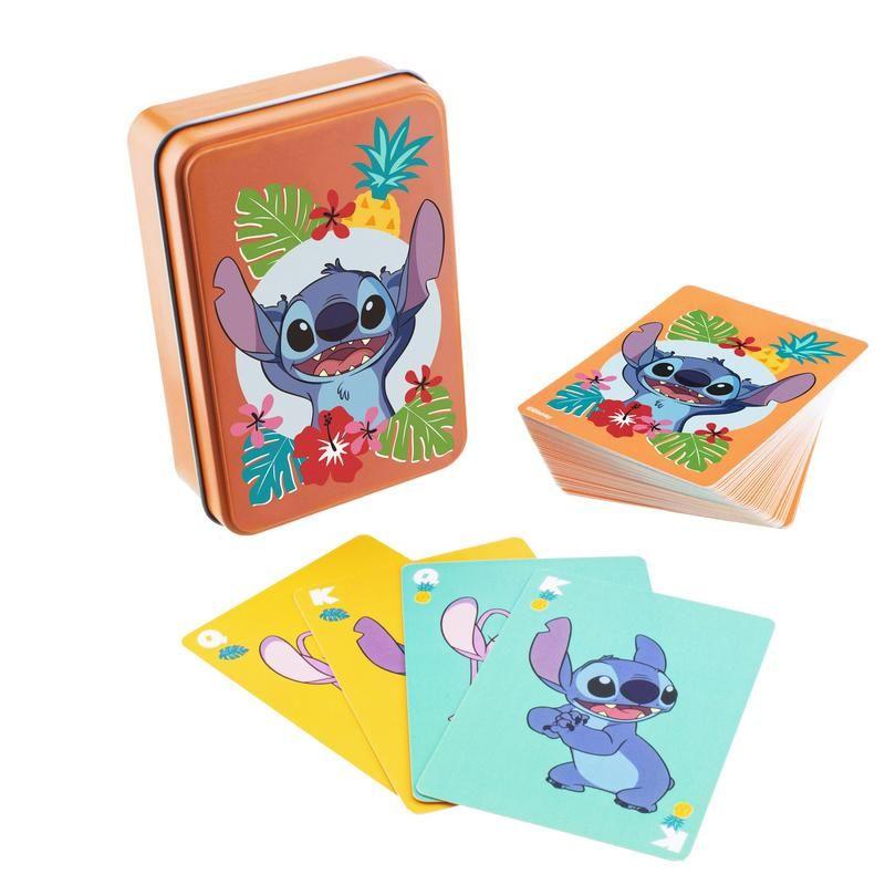Stitch Playing Cards in a Tin Geekd