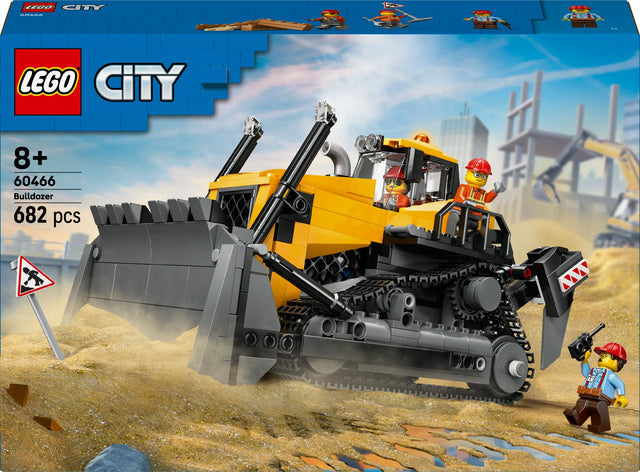 LEGO - LEGO City - Yellow Bulldozer (60466) LEGO
