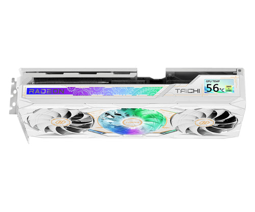ASRock Radeon RX 9070 XT Taichi White 16GB OC - produktbillede 5