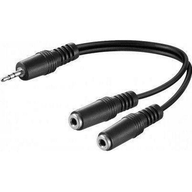 2 AUX Til 1 Adapter Goobay