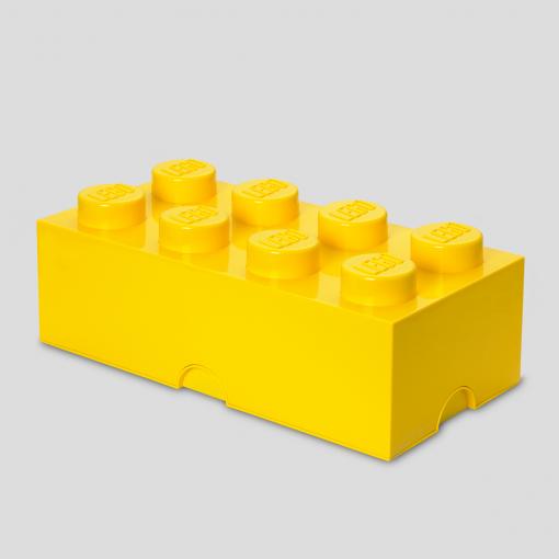 Room Copenhagen LEGO Storage Brick 8 yellow - RC40041732