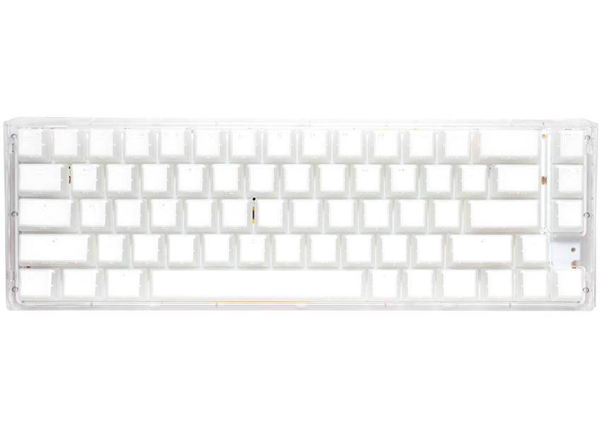 Ducky One 3 - Aura White Nordic - SF 65% - Kailh Box Jellyfish Switch Y - RGB