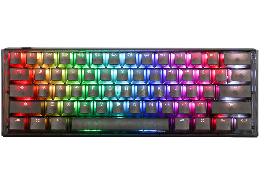 Ducky One 3 - Aura Black Nordic - Mini 60% - Kailh Box Jellyfish Switch Y - RGB