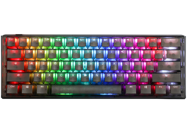 Ducky One 3 – Aura Black Nordic – Mini 60 % – Cherry Brown – RGB