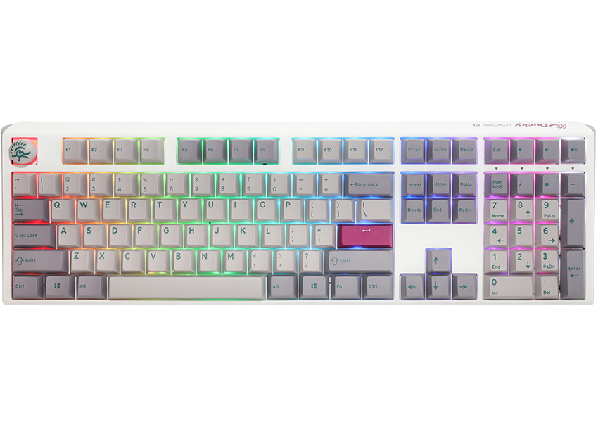 Ducky One 3 - Mist Nordic - Fullsize - Cherry Blue - RGB