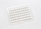 Ducky Blank - 132 Keycap Set - MDA Profile - PBT - White Ducky